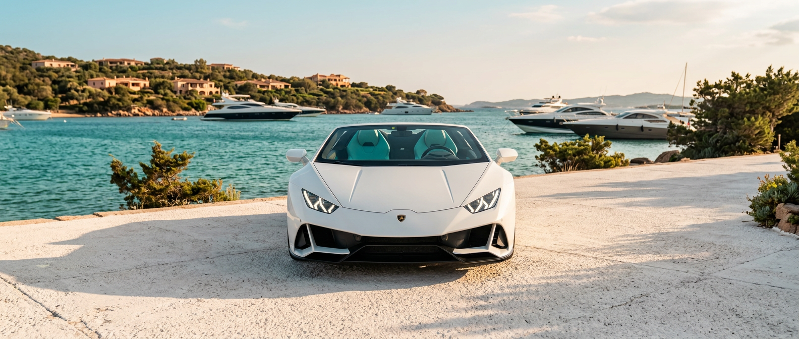 Lamborghini Huracán consegnata a Cala di Volpe da Rial Rent