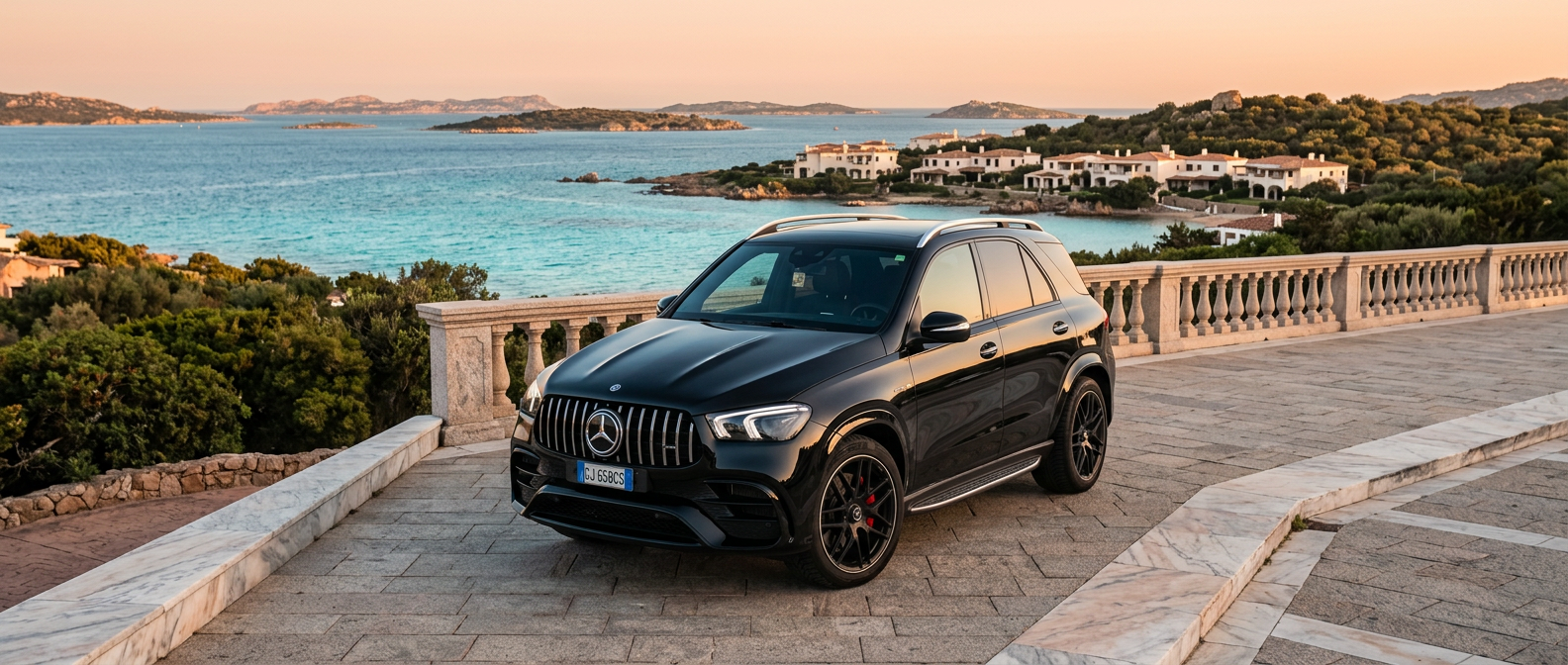 Mercedes G63 consegnata a Baja Sardinia da Rial Rent
