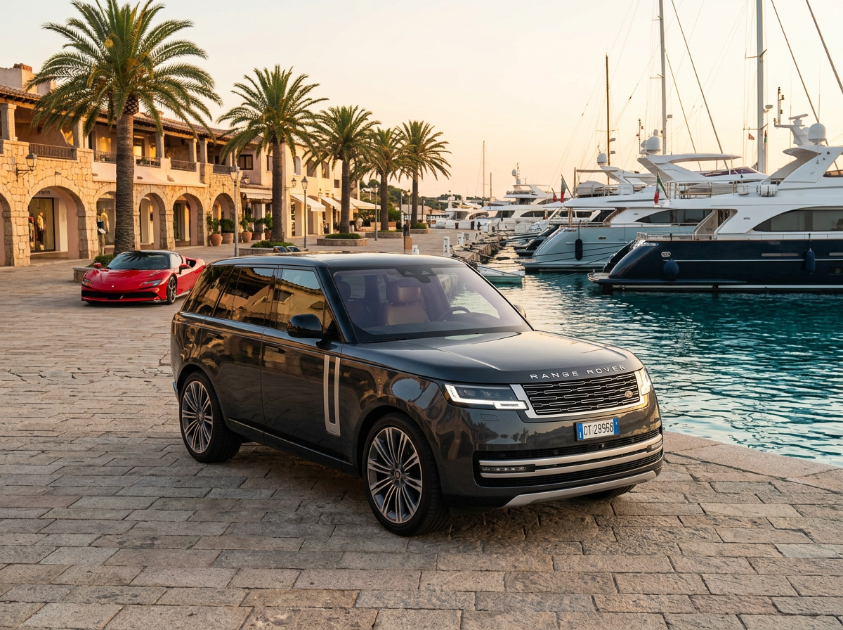 Range Rover a Porto Cervo