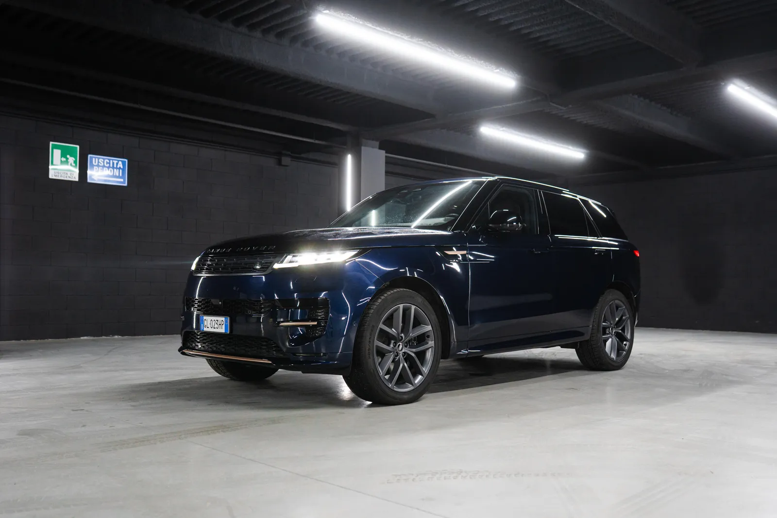 Land Rover Sport 2023 Blue rental | Rial Rent