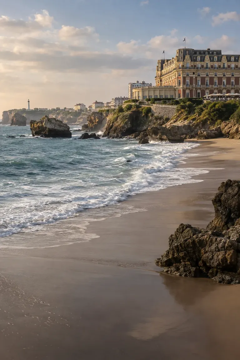 Luxury car rental in Biarritz