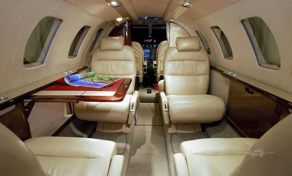 Cessna Citation CJ1 – Gli interni