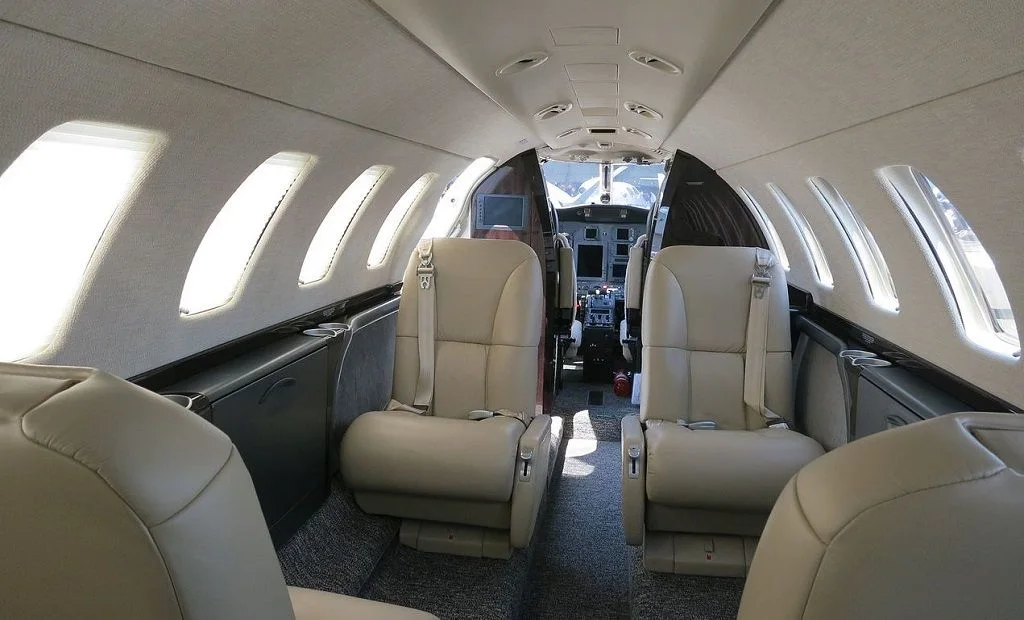 Cessna Citation CJ3 – Gli interni