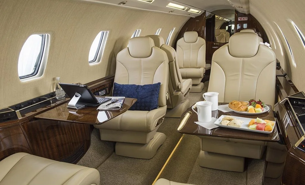 Cessna Citation Sovereign – Gli interni