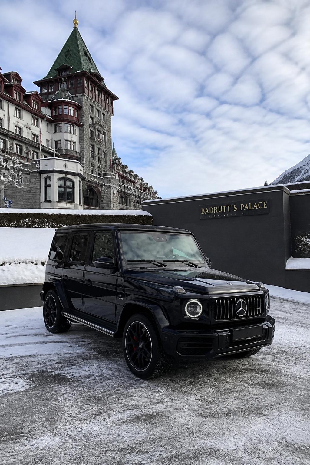 Mercedes-AMG G63 consegnata al Badrutt's Palace di St. Moritz da Rial Rent