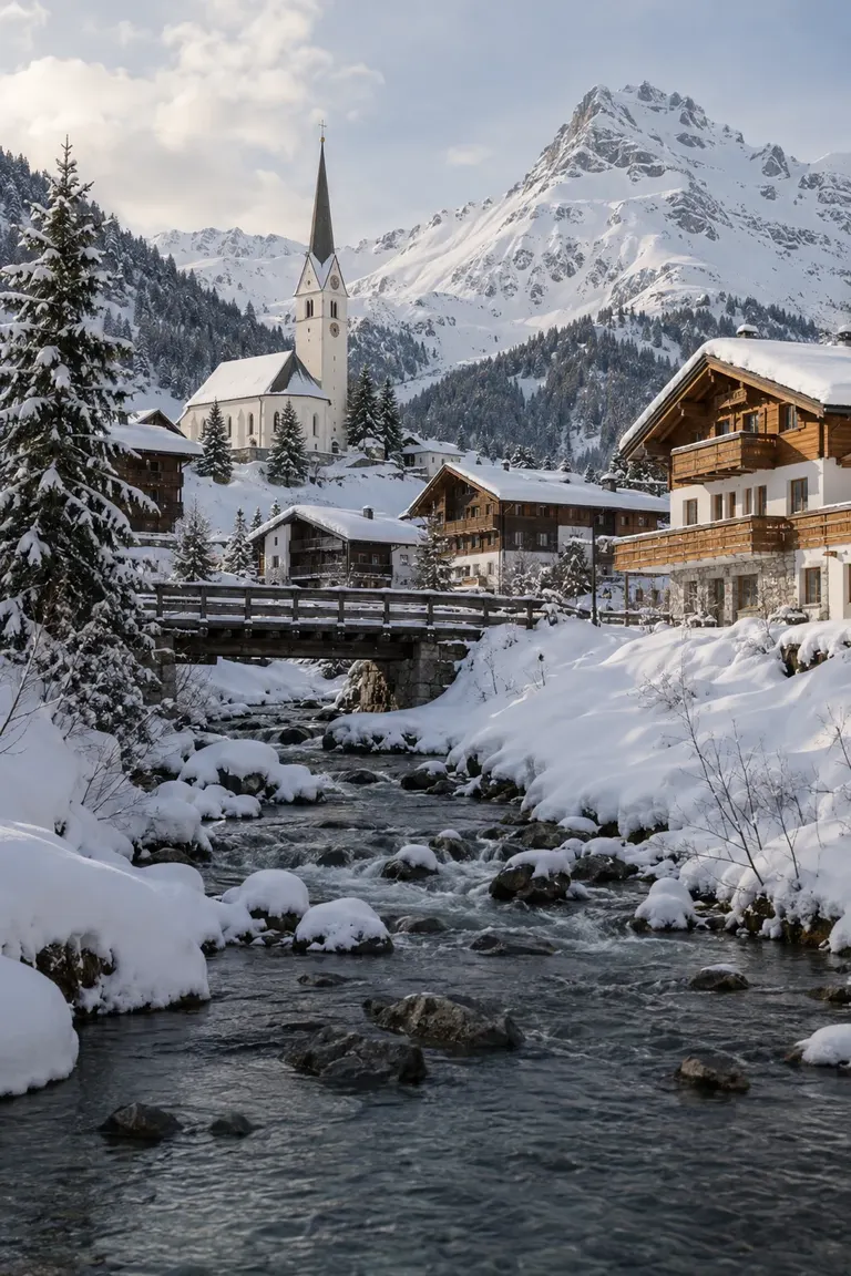 Luxury car rental in Lech am Arlberg