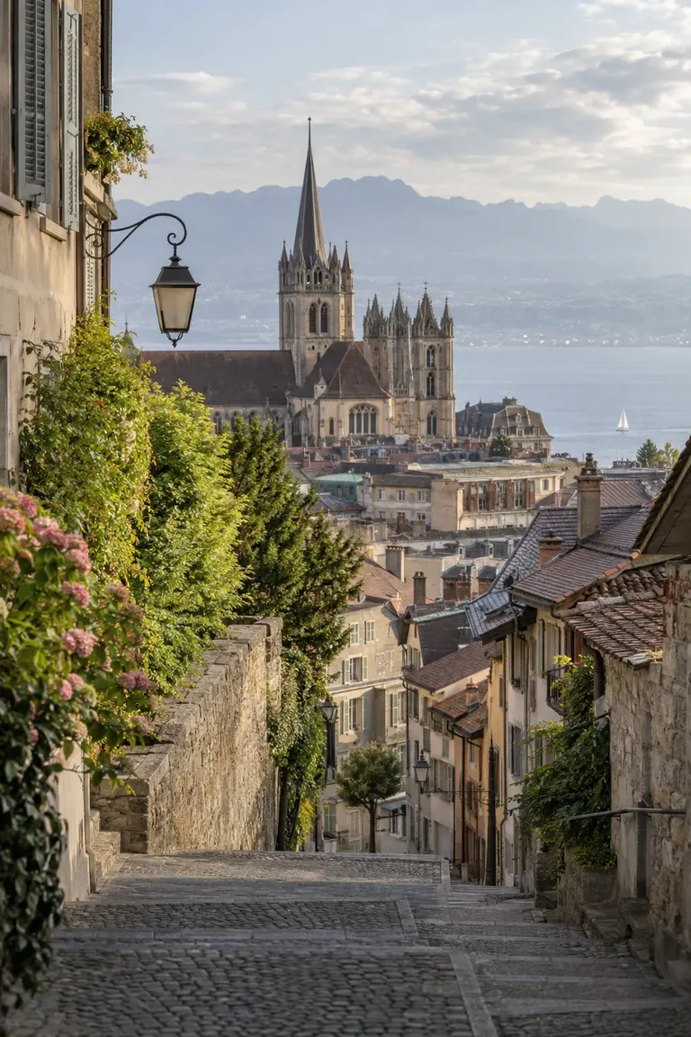 Luxury car rental in Lausanne