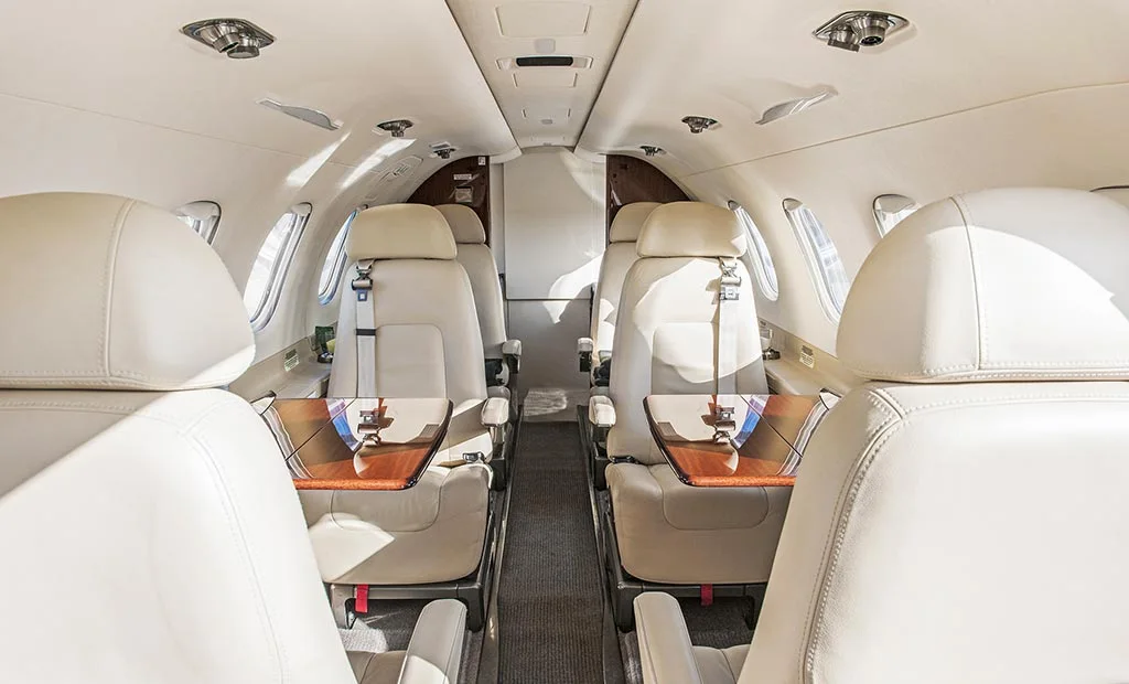 Embraer Phenom 300 – Gli interni