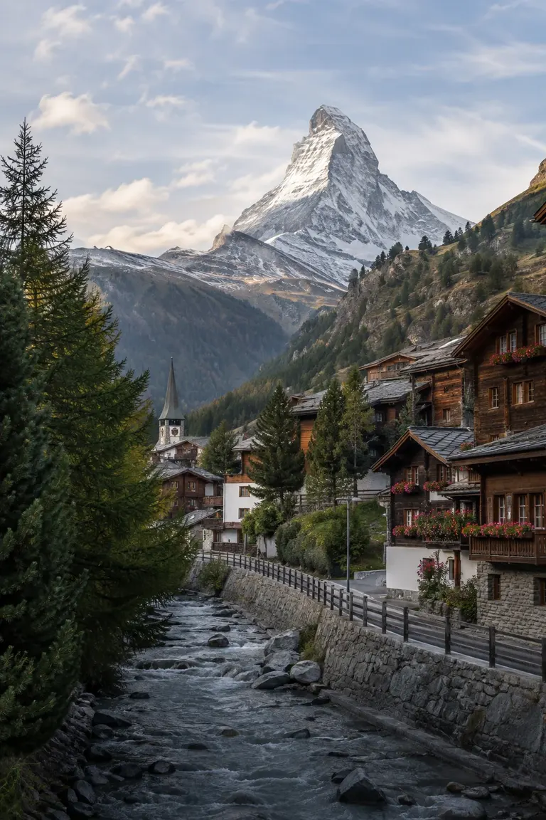 Luxury car rental in Zermatt